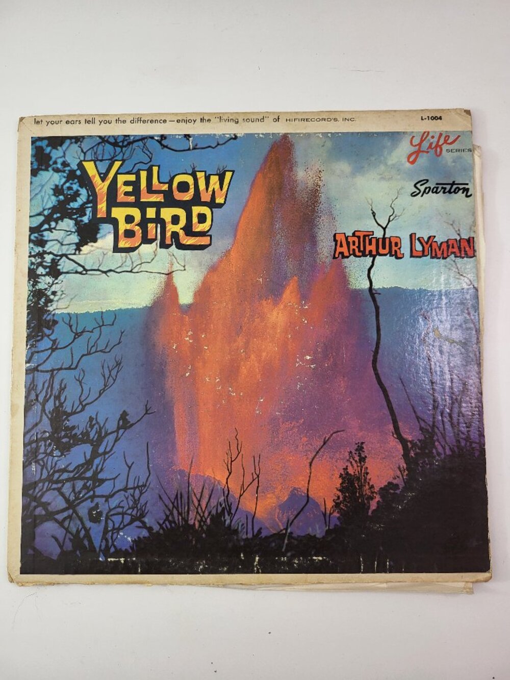 Arthur Lyman Yellow Bird Vintage Vinyl LP Record Sparton Life Series L-1004